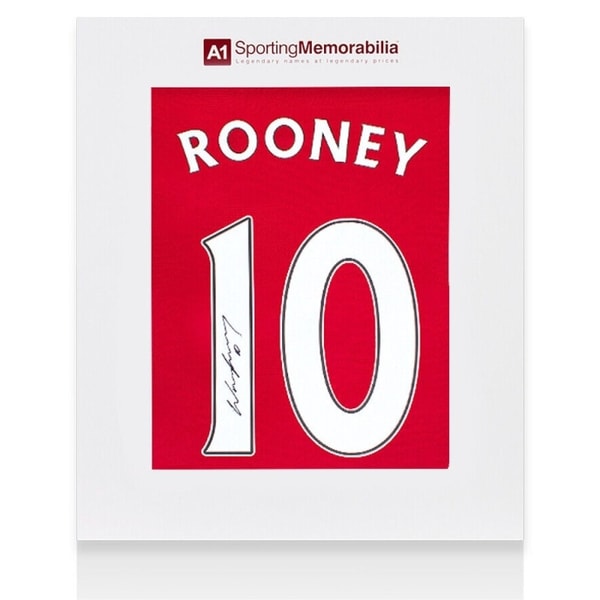 Sports Memorabilia Review: Sports Memorabilia Wayne Rooney Signed Manchester United Shirt - 2021-22, Number 10 Reviews