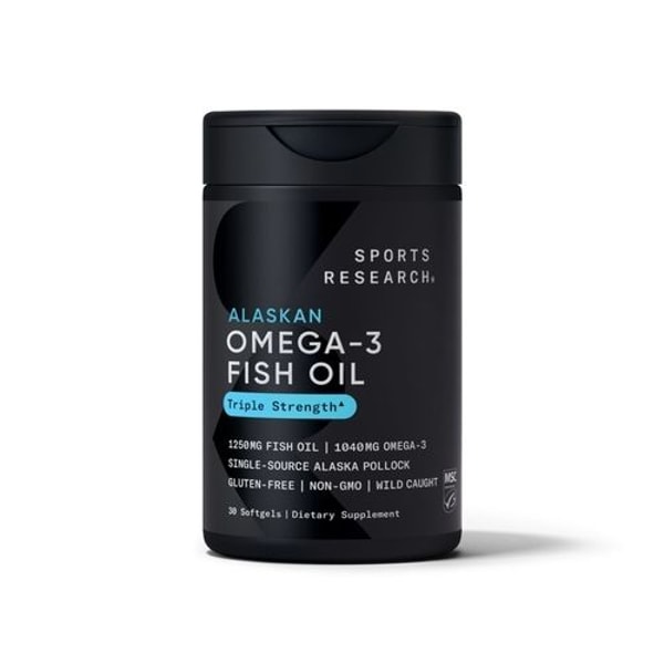 Sports Research Omega-3 Fish Oil from Wild Alaska Pollock Review