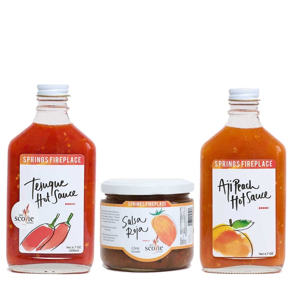 Springs Fireplace Hot Sauce Trio Gift Set Review