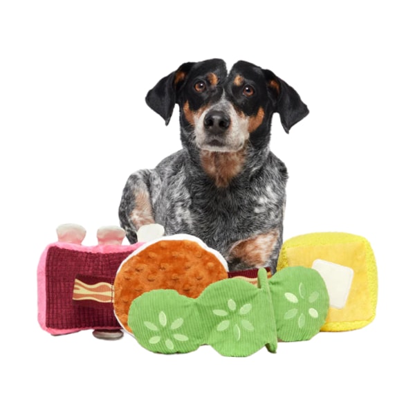 BARK Squeak & Three Plush Multi-Part Dog Toy Review