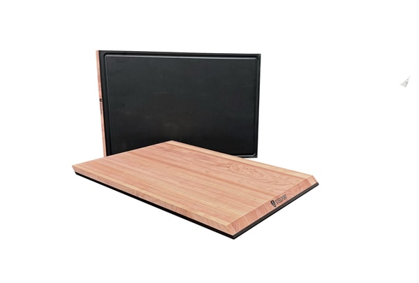 STEELPORT Knife Co. 2-in-1 Cutting Board with Oregon Maple 18" x 12" Review