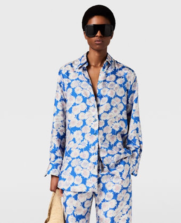 Stella McCartney Daisy Print Oversized Shirt Review
