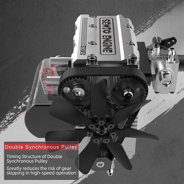 Stirlingkit SEMTO ENGINE ST-NF2 DIY Build a Nitro 4 Engine Review