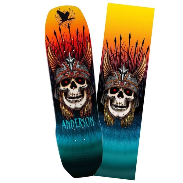 Stoked Ride Shop Powell-Peralta Flight Andy Anderson Crane Skull Pro Skateboard Deck Reviews