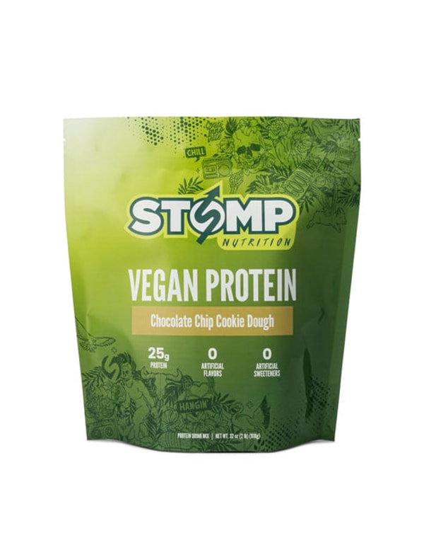 Stomp Nutrition Chocolate Chip Cookie Dough Vegan Protein Review