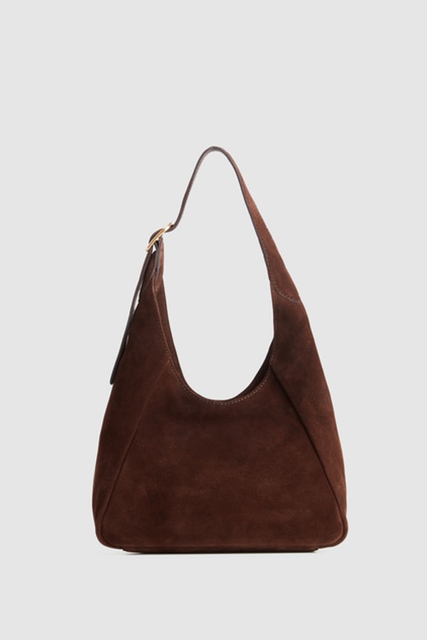 Strandbags Alexa Leather Small Suede Hobo Bag Review