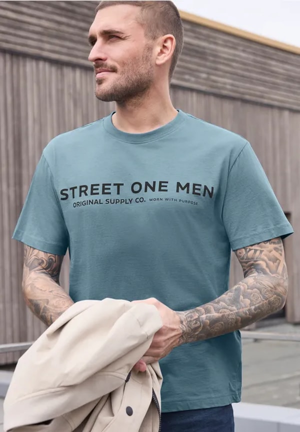 Street One T-Shirt mit Logo-Print Bewertung