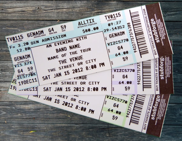 Custom Physical Event Tickets Explained