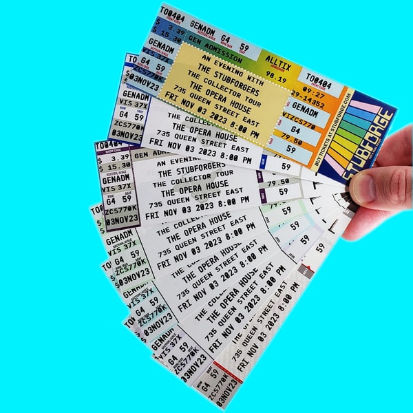 Stubforge Custom Event Ticket Review