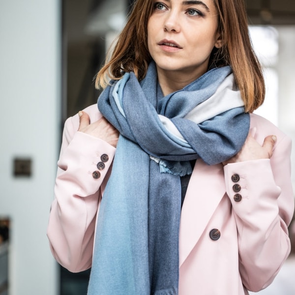 Studio Hop Personalised Cashmere Blend Ombre Scarf Reviews