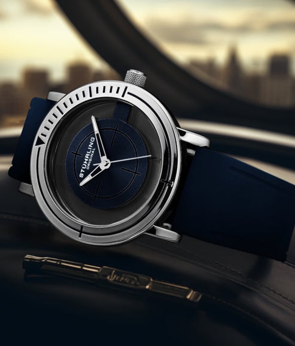 St&uuml;hrling Sniper 3915 Quartz 42mm Classic Aviator Review