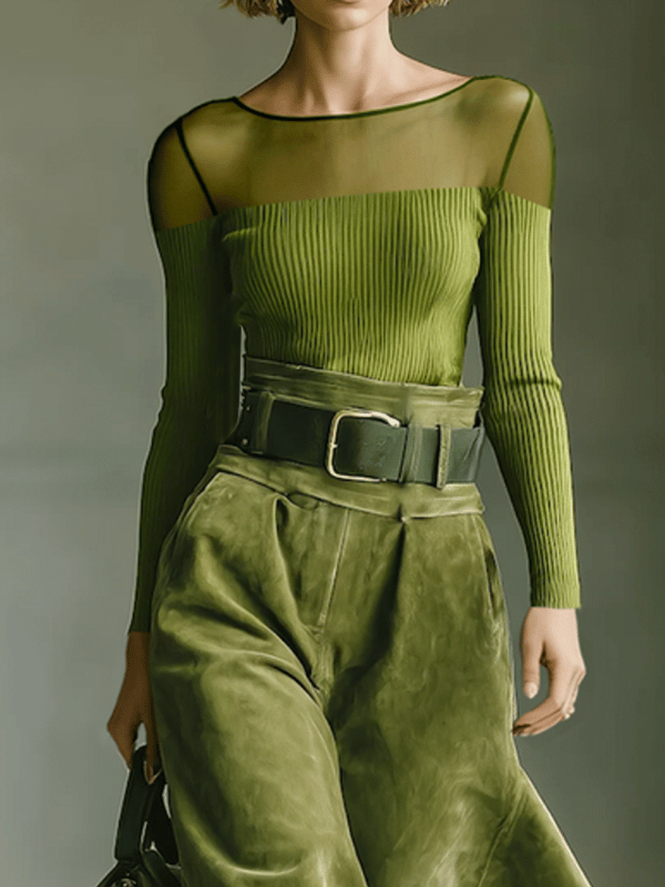 StyleWe Elegant Plain Crew Neck Blouse Review