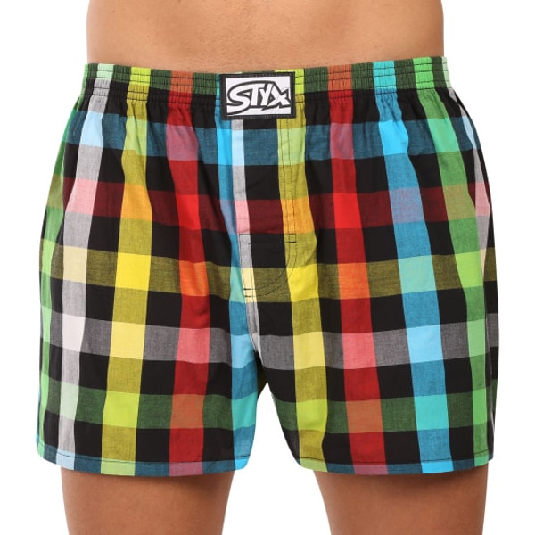 Styx-underwear.cz P&aacute;nsk&eacute; trenky Styx klasick&aacute; guma v&iacute;cebarevn&eacute; (A0106) Recenze