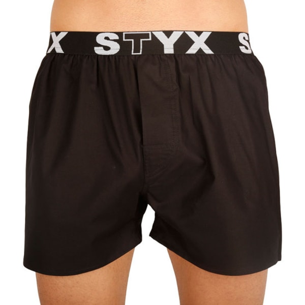 Styx-underwear.cz P&aacute;nsk&eacute; trenky Styx sportovn&iacute; guma čern&eacute; (B960) Recenze