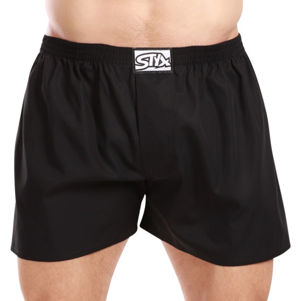 Styx-underwear.cz P&aacute;nsk&eacute; trenky Styx klasick&aacute; guma čern&eacute; (A960) Recenze