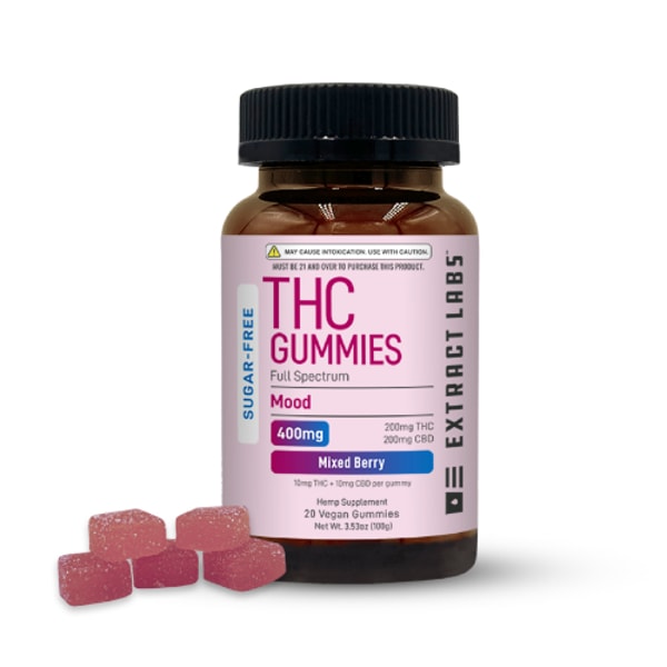 Extract Labs Delta 9 Gummies Mixed Berry Review