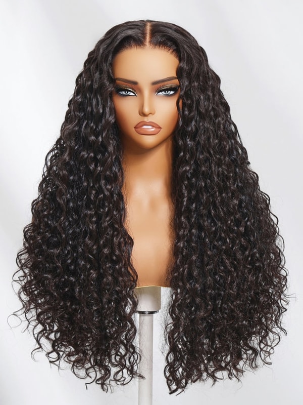 Sunber Hair Wet And Wavy Water Wave Wig Review