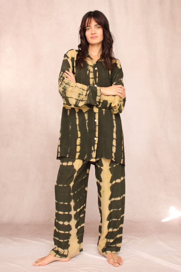Sunchasers Shibori Silk Set Juniper Green Review