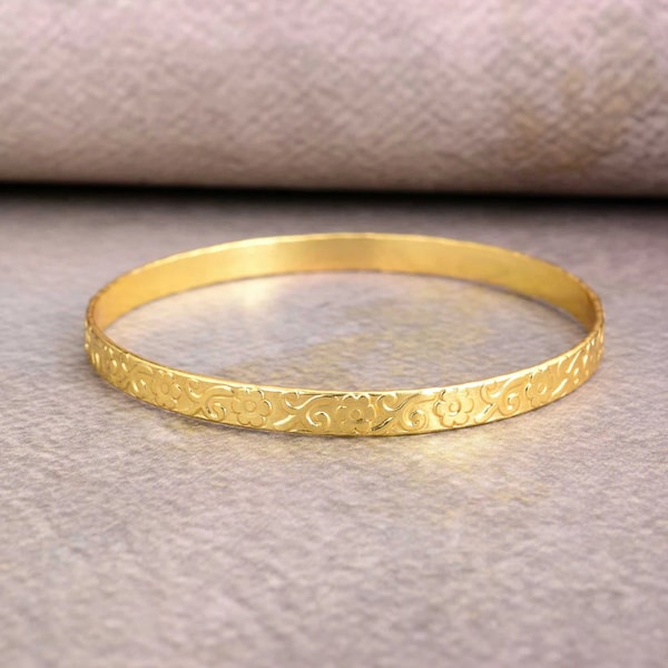 Sunshine Jewelry 5mm Daisy Flower Bangle Review