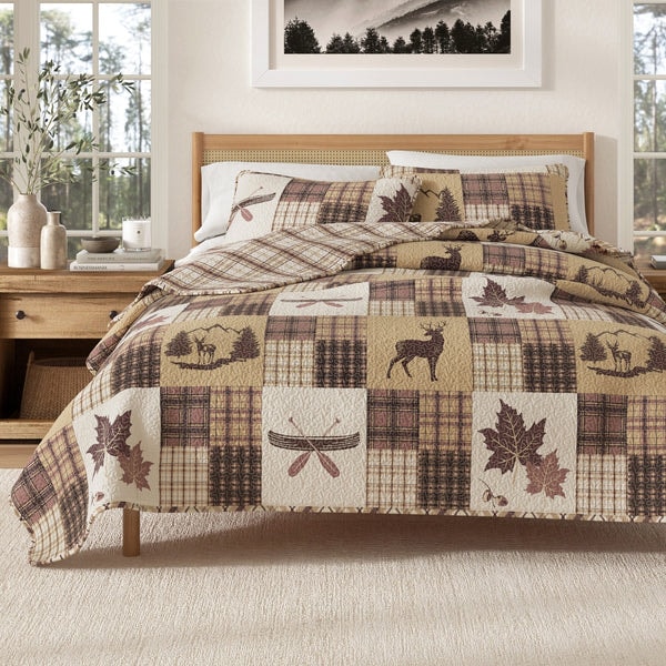 Super Area Rugs Redwood Lodge Quilt Set Review