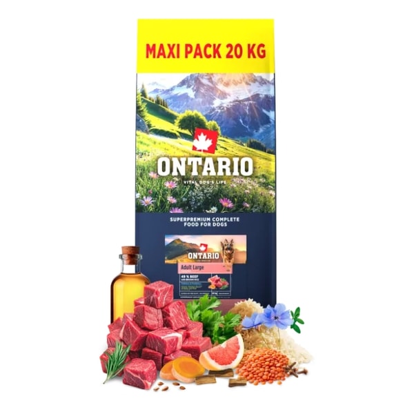 Super zoo Ontario Adult Large Beef & Brown Rice Recenze