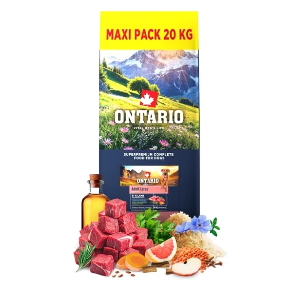 Super zoo Ontario Adult Large Lamb & Brown Rice Recenze