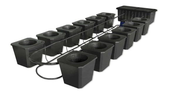 SuperCloset 12-Site Bubble Flow Buckets Hydroponic System Reviews