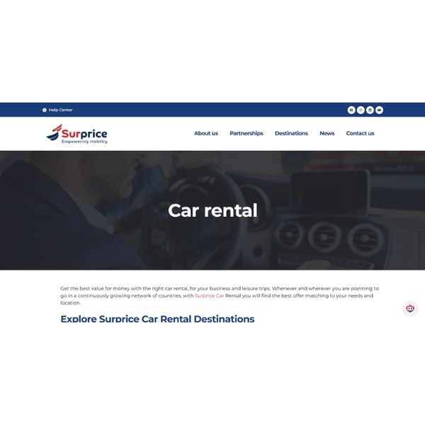 SurPrice Car Rentals Service Review