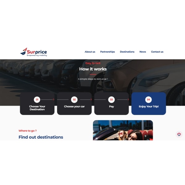 SurPrice Car Rentals Rental Process