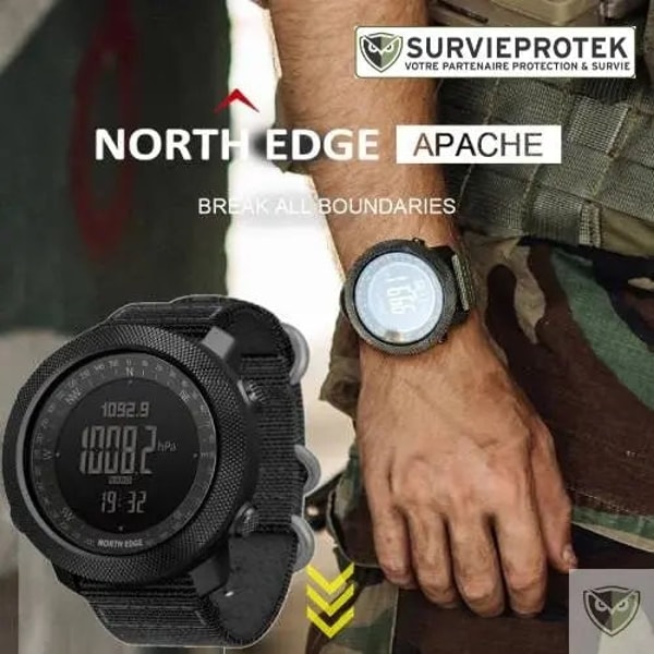 Survieprotek NORTH EDGE&trade; Smartwatch APACHE 3 Avis