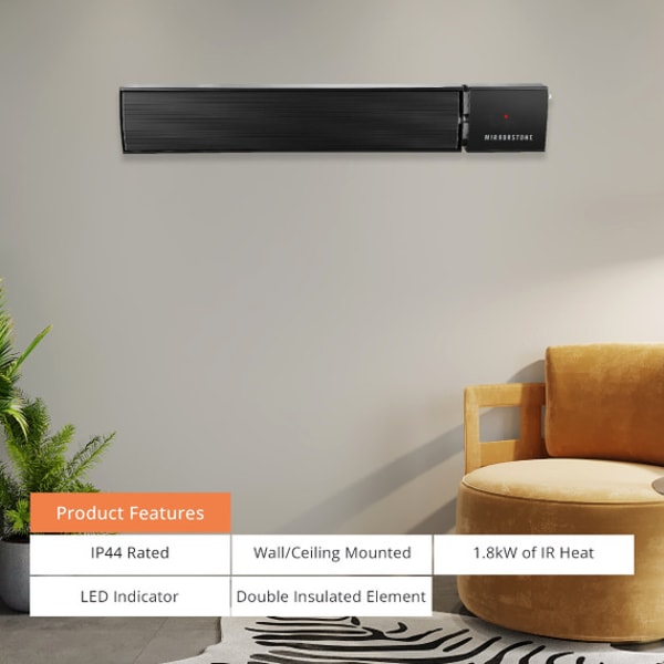 Surya Heating 1.8kW Zenos Infrared Bar Heater Review