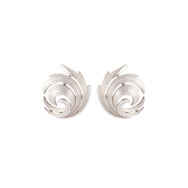 Susan Caplan 1970s Vintage Trifari Swirl Clip-On Earrings Review