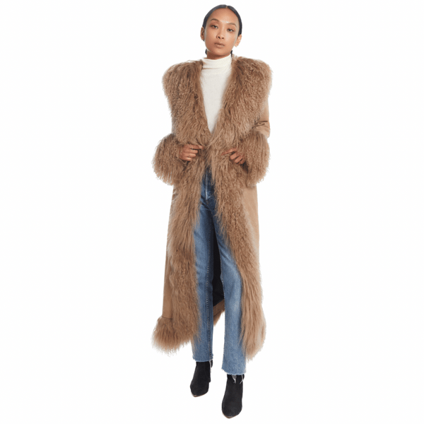Susanna Chow Dorothy Suede Maxi Coat Review