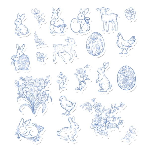 Suteka Easter Illustrations Review