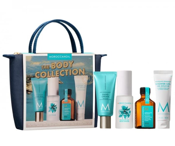 Svět kadeřnictv&iacute;.cz Cestovn&iacute; sada pro p&eacute;či o tělo a vlasy Moroccanoil Recenze