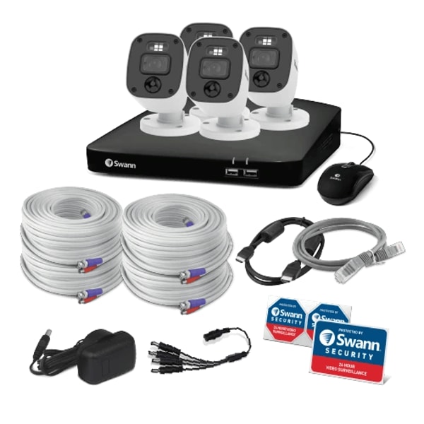 Swann Home 4 Camera 8 Channel 1080p Full HD DVR 1TB HDD Security System with Mic Review