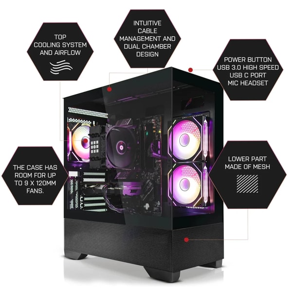 Systemtreff Gaming PC AMD Ryzen 7 7800X3D Bewertung