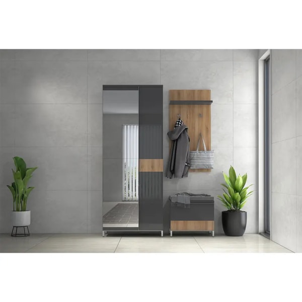 Szekr&eacute;ny 2d Onyx V2 Pacific Walnut/Anthracite V&eacute;lem&eacute;ny
