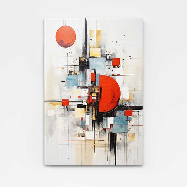 Tableau D&eacute;co Moderne Contemporary Abstract Painting Avis