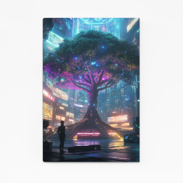 Tableau D&eacute;co Moderne Verticale Tableau Arbre De Vie Avis