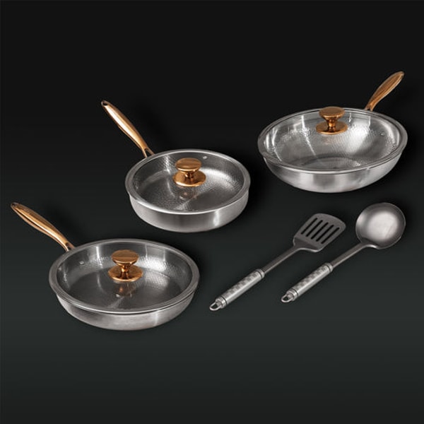Taima Titanium TAIMA Pure Titanium Signature Pan Complete Set 8 Piece Review