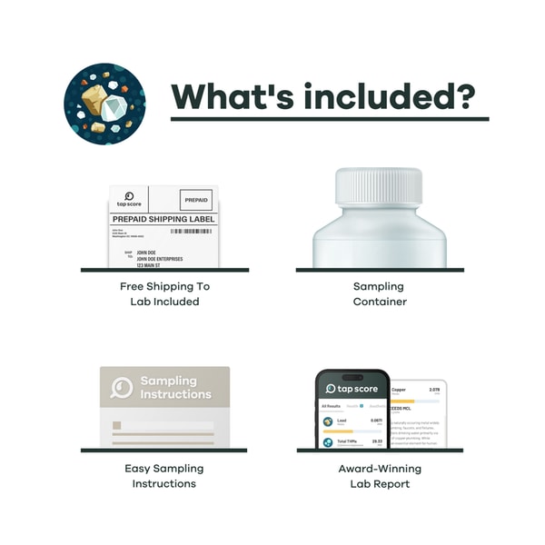 Tap Score Metals and Minerals Water Test Review