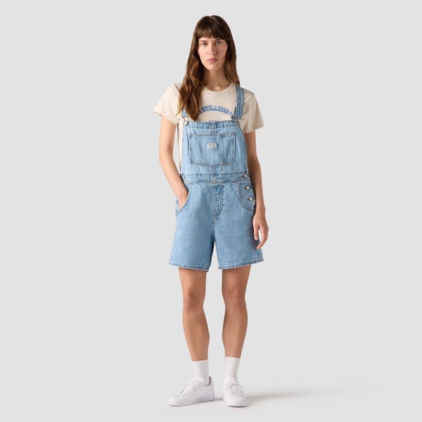 Levi's&reg; Women's Vintage "I Will" Shortall Blue S Review