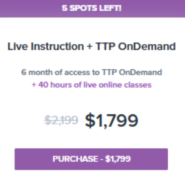 TargetTestPrep Live Instruction + TTP OnDEMAND Review