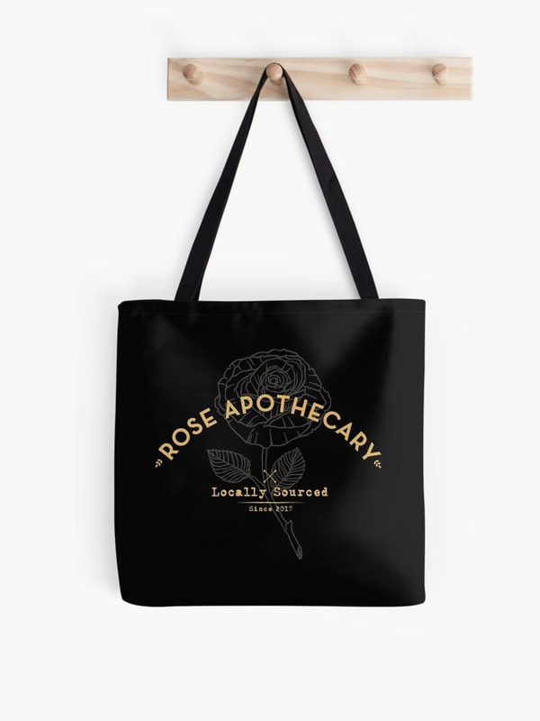 Redbubble Dark Rose Apothecary Tote Bag Review