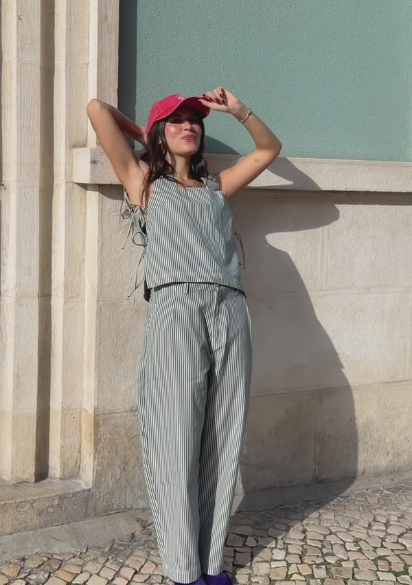 TBCo Denim Side Tie Top Review