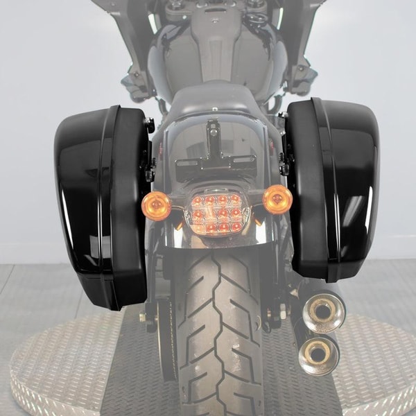 TCMT Vivid Black Saddlebags with Brackets Fit Review