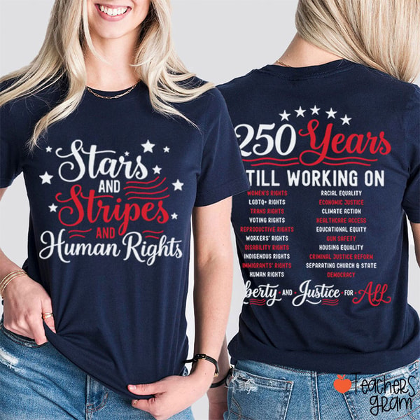 Teachersgram Stars And Stripes Teacher T-Shirt Review