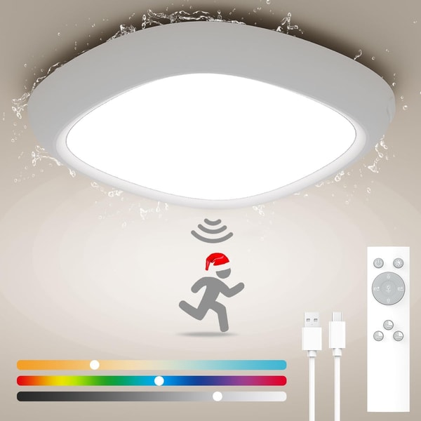 Tedmos Rechargeable IP54 Waterproof Shower Light Review