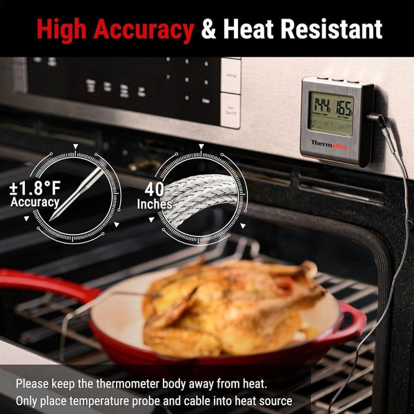 TempPro TP16 Leave-In Meat Thermometer Review